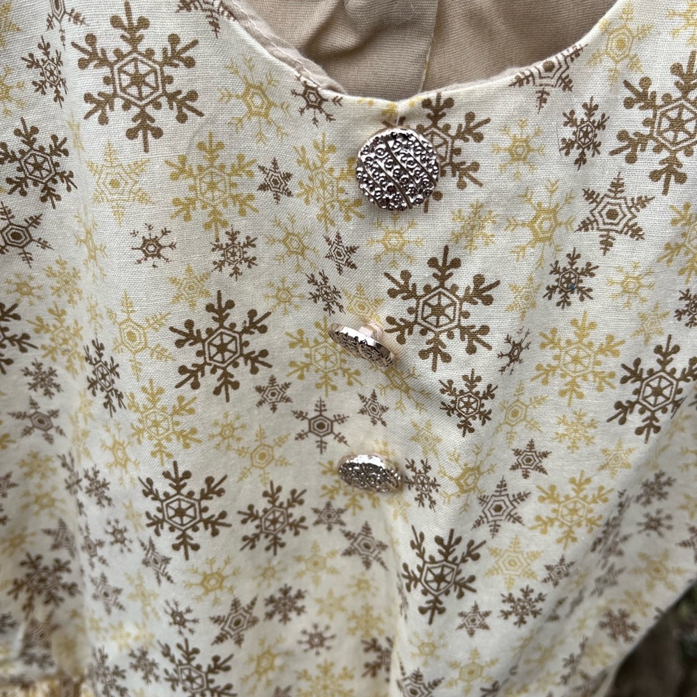 Gold dress